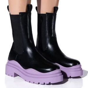 Azalea Wang Flatform Chelsea Boot